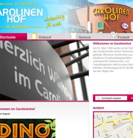 Carolinenhof – galeria handlowa Aurich, Niemcy