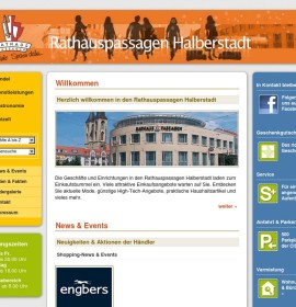 Rathauspassage Halberstadt – galeria handlowa Halberstadt, Niemcy