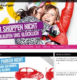 Shopping-Center Hamburger Meile – galeria handlowa Hamburg, Niemcy