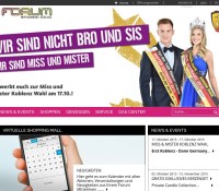 Forum Mittelrhein – galeria handlowa Koblenz, Niemcy