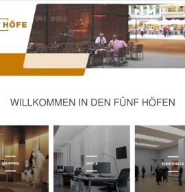 Fünf Höfe – galeria handlowa München, Niemcy