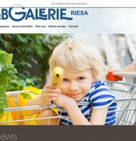 Elbgalerie Riesa – galeria handlowa Riesa, Niemcy