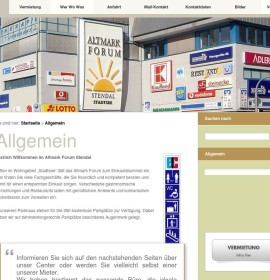Altmark Forum – galeria handlowa Stendal, Niemcy