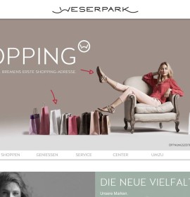 Weserpark – galeria handlowa Bremen, Niemcy