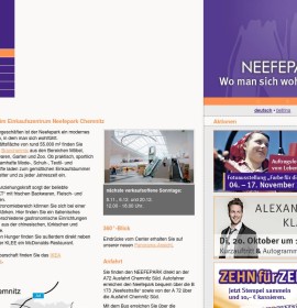 Neefepark Chemnitz – galeria handlowa Chemnitz, Niemcy