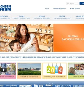 Sachsen-Forum – galeria handlowa Dresden, Niemcy